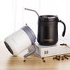 Wide-mouthed Insulated Cup Solid-color Thermos Cup Portable Coffee Cup  Car