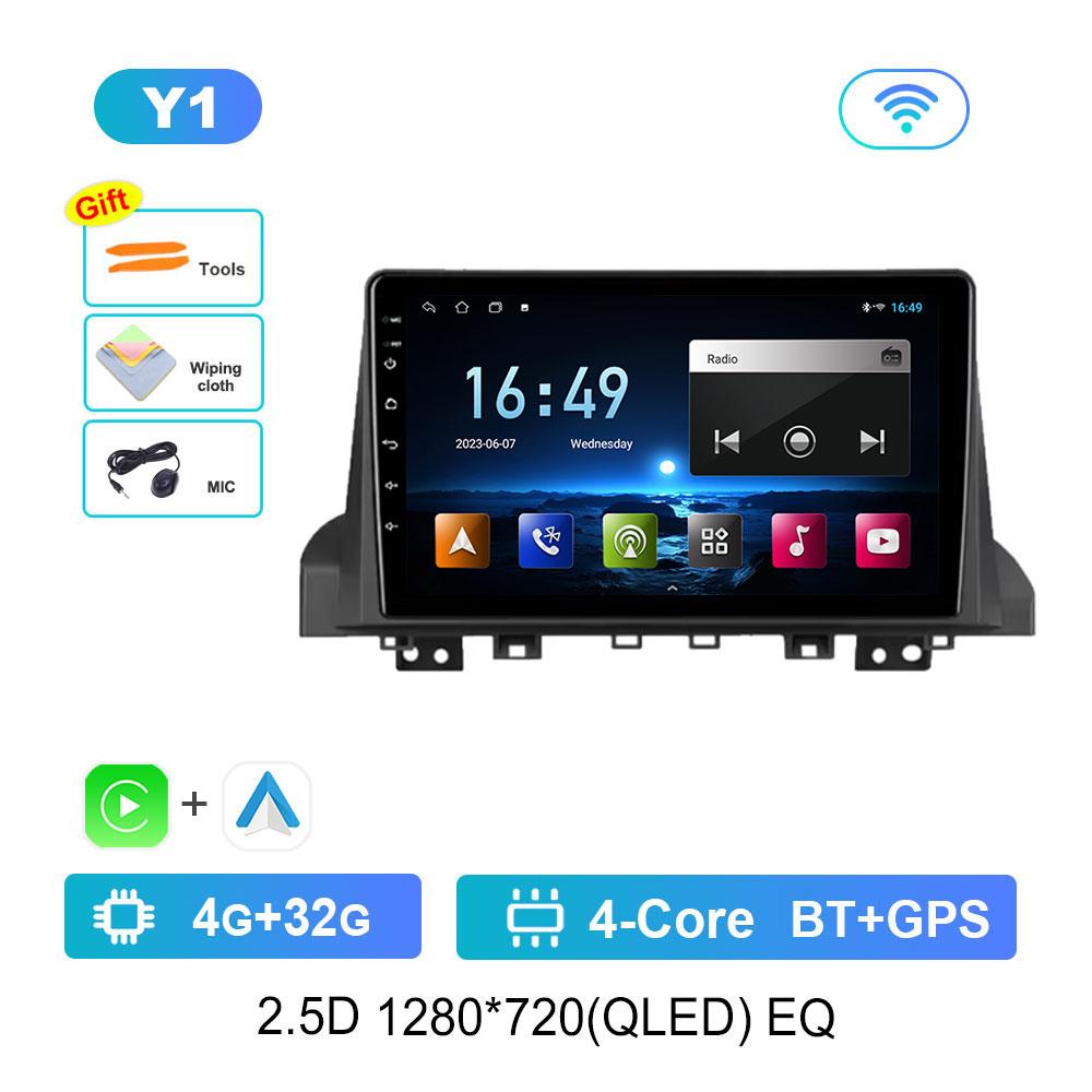 Android 14 For Moskvich 3 2022 - 2024 For JAC JS4 2020 - 2025 Car Radio  Multimedia Player GPS Navi 4G WiFi HD Screen Auto Tools