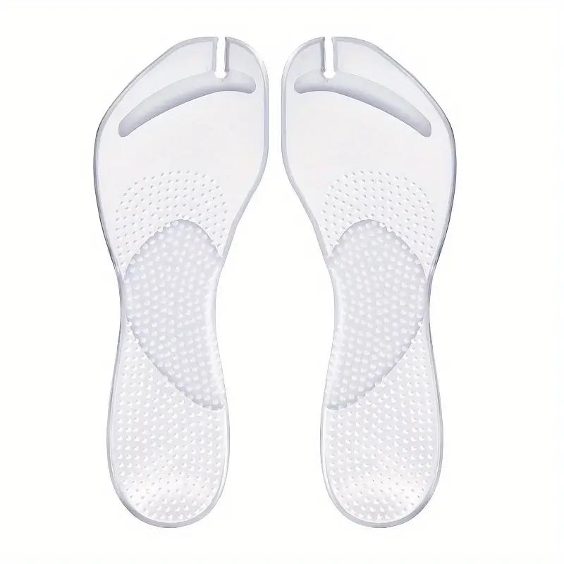 Soft Gel Flip Flop Insoles Self Adhesive Non Slip Cushion Pads Comfort Protector For Summer Sandals Foot Care