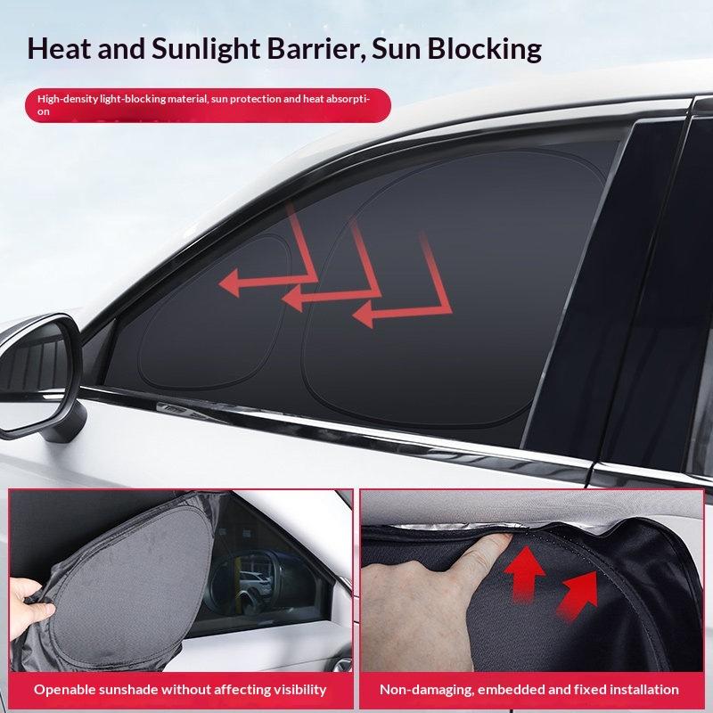 Fit For Leapmotor B10 B01 Lafa5 B05 Car Interior Sunshade Side Window Sun Protection Heat Insulation Blocking Privacy Shield