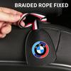 BAGO1 Car Interior Leather Storage Hook Hanger Sundries Organizer Holder For BMW M E34 E36 E60 E90 E46 F10 F20 F30 X5 X6 X1 M3 M5 M6