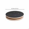 Wooden Waist Rotating Disc 360° Rotation Rotator Board NonSlip Surface Central