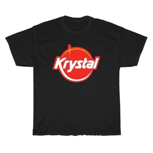 New Krystal Burger Restaurant Logo Unisex T-Shirt Funny Size S to 5XL XS
