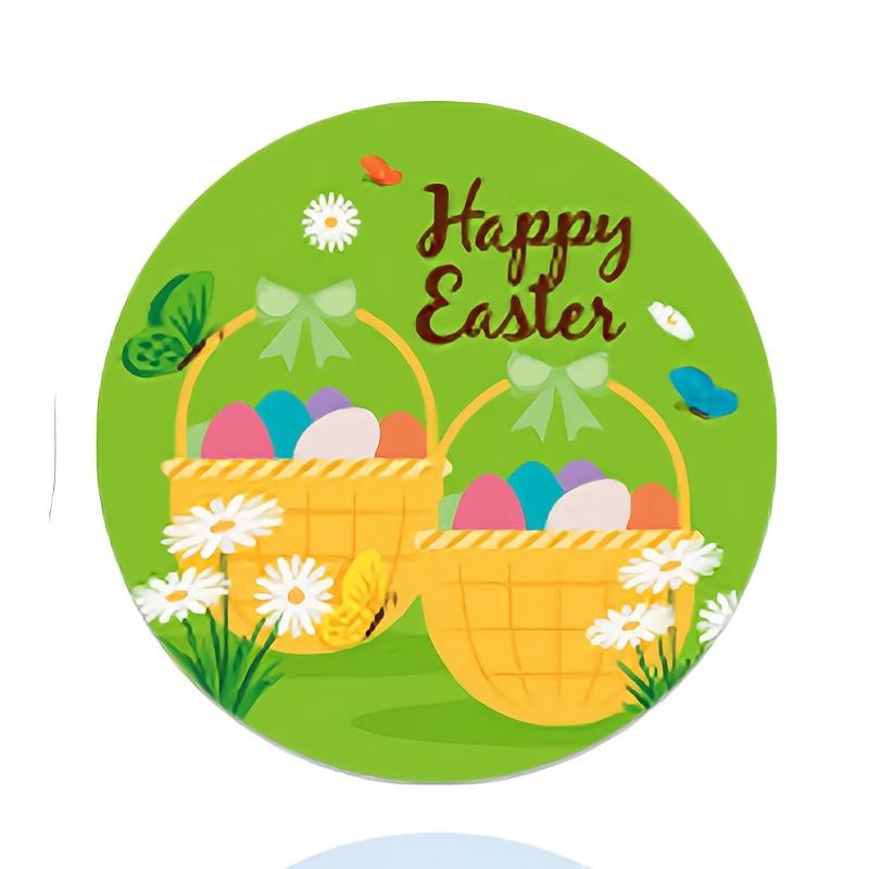 500pcs Easter Bunny & Egg Design Stickers Self-Adhesive Paper Decor for Gifts, Bags, and Party Decorations, Festive Holiday Stickers