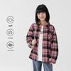 Zuo Xi Girls' Plaid Long-Sleeve Shirt