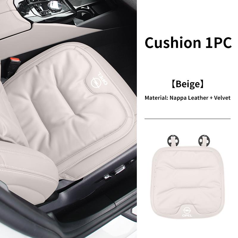 Car Seat Velvet Cushion Leather Backrest Seat Cover Accessories For Opel Corsa Astra Insignia Vectra Zafira Meriva Mokka Grandla