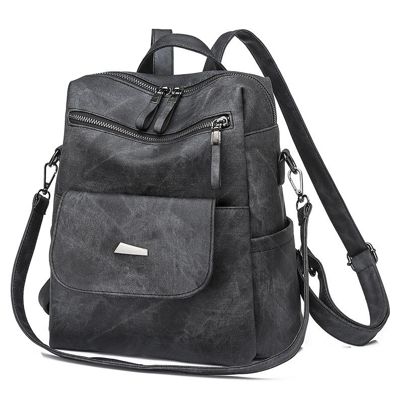 Backpack Backpack Women's Backpack Women's Fashion Casual Travel PU Backpack