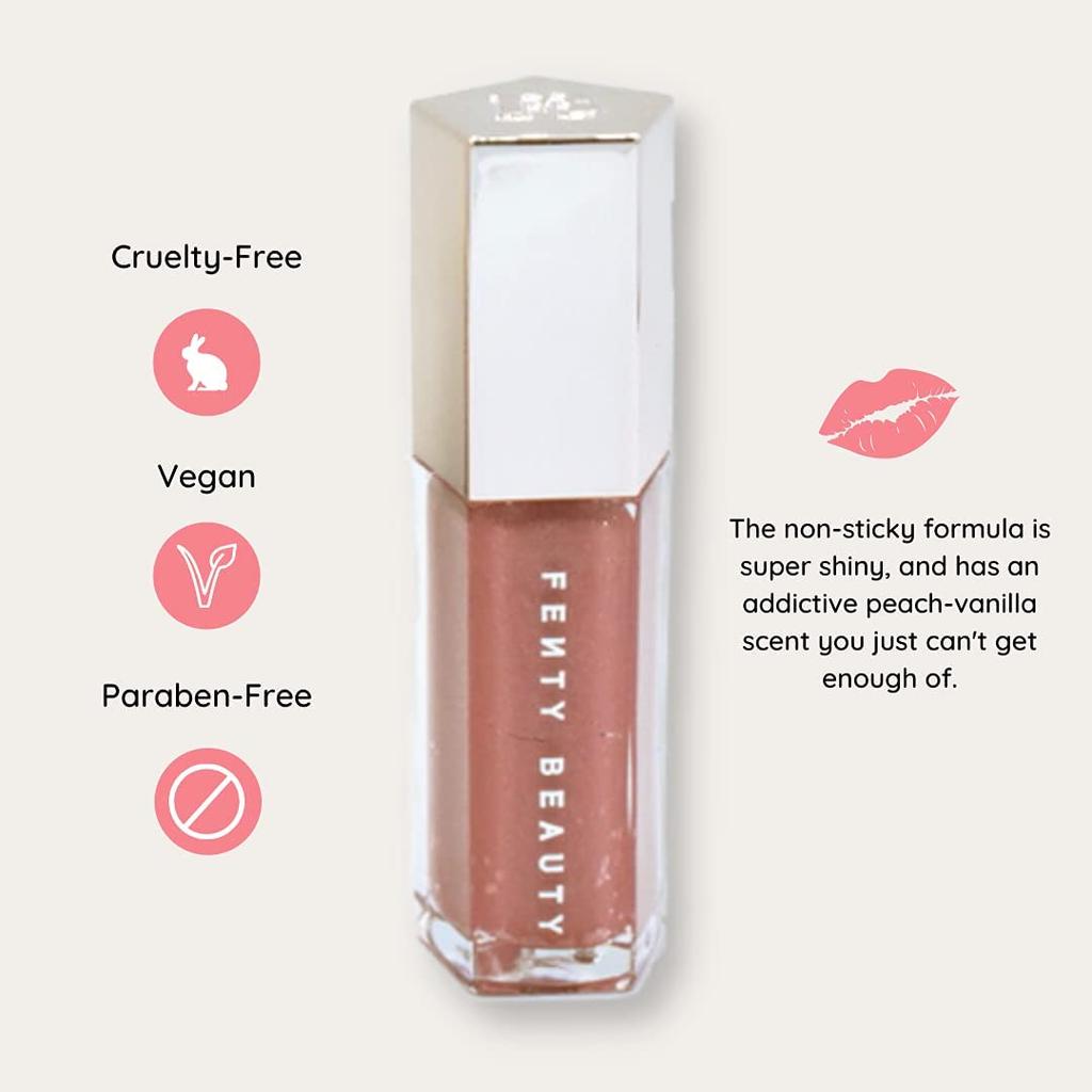FENTY BEAUTY BY RIHANNA Gloss Bomb Universal Lip Luminizer - FUSSY - Shimmering Pink 9ml (x 1)