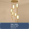 Modern Chinese Style Small Chandelier for Bedroom, Corridor, Bar, or Study