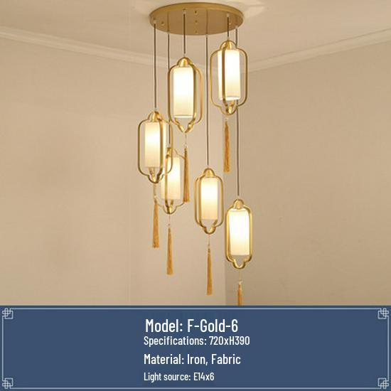 Modern Chinese Style Small Chandelier for Bedroom, Corridor, Bar, or Study