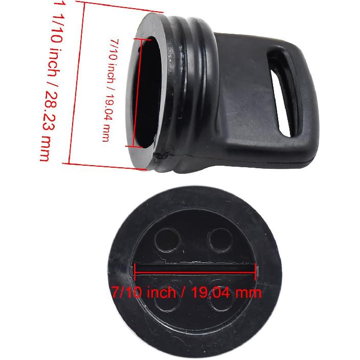 

3PCS Rubber Key Cap 703-82577-00-00 Compatible with Yamaha Marine 300 and 700 Series Outboard 60 70 90 115 130 150 Replace 703825770000