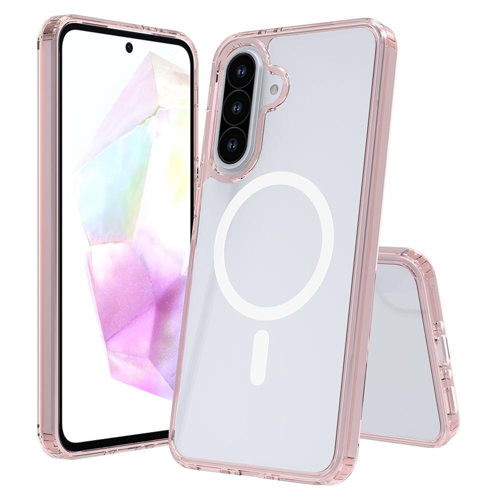 For Samsung A36/56 Anti-scratch Magnetic Two-in-one Transparent Mobile Phone Case Acrylic A06 5g Protective Cover