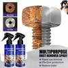 Rust Remover Spray Powerful Rust Removal Purpose Rust Remover Spray 100ML Restores Shine For Metal Car Bike Household Tools