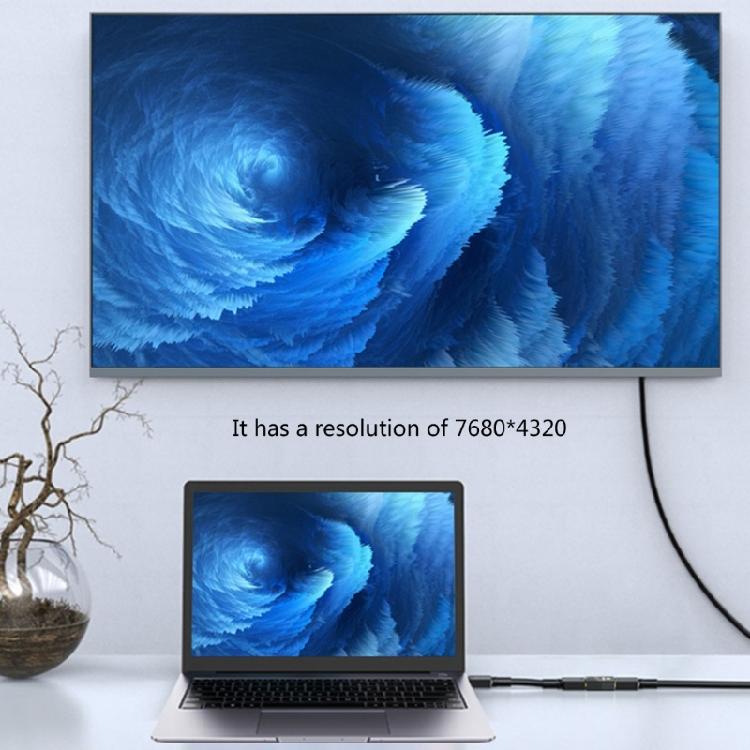 HDTV-compatible Converter 8K60hz Digital Signal Boosting for Multiple Devices Transmission Noise Reductions