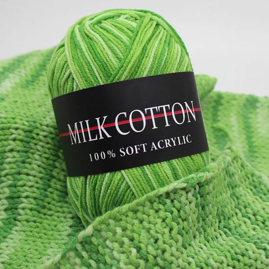 1 Roll 3 Strands Knitted Yarn DIY Breathable Hand Crocheting Variegated Yarn Thread Needlework Tool for Socks