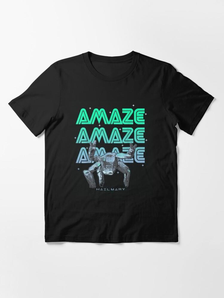 

Ретро Сорочка Amaze Смішна Футболка з Прибульцем Подарунок для Любителів Наукової Фантастики Футболка Unisex Натхненна Проектом «Гейл Мері» Високоякісна Бавовна Топи Y2k 2XL