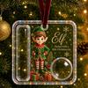 Buntes Hängendes Geldornament Weihnachts-Bargeldgeschenk-Ornament, Acryl-Feiertagshalter für Bargeld, Lustiger Weihnachtsmann Einzigartiges Familien-Schneemann-Engel-Elch Weihnachten