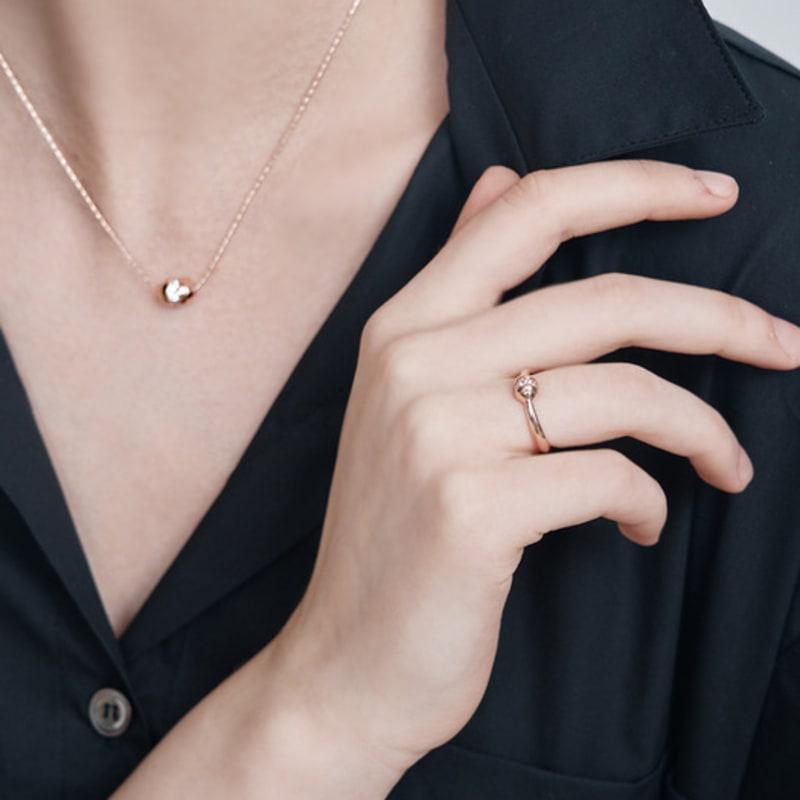 ELLE Jewelry Vivid Cubic Bullet Ring ELBRWR135