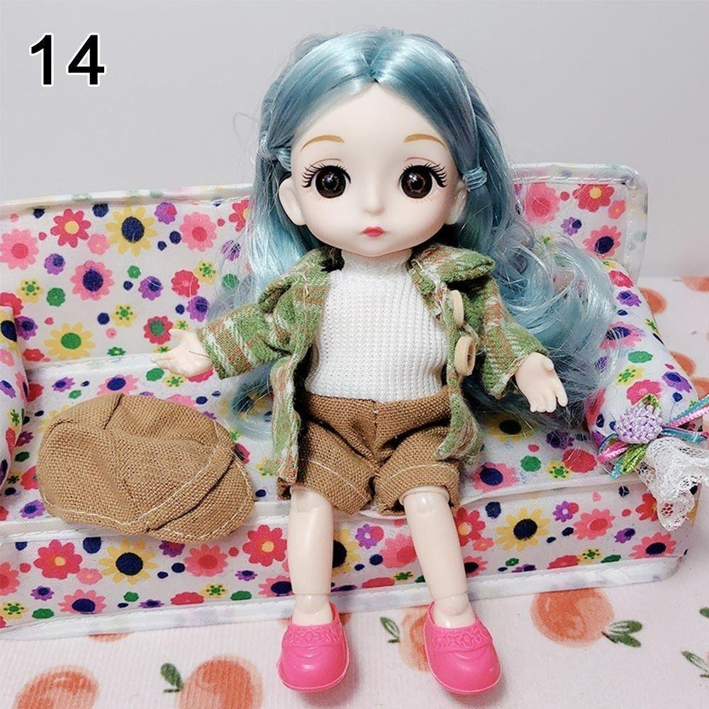 20 Styles High-end Dress Up Casual Wear Rompers T-shirt Hat Best Gifts  for 16~17cm Doll