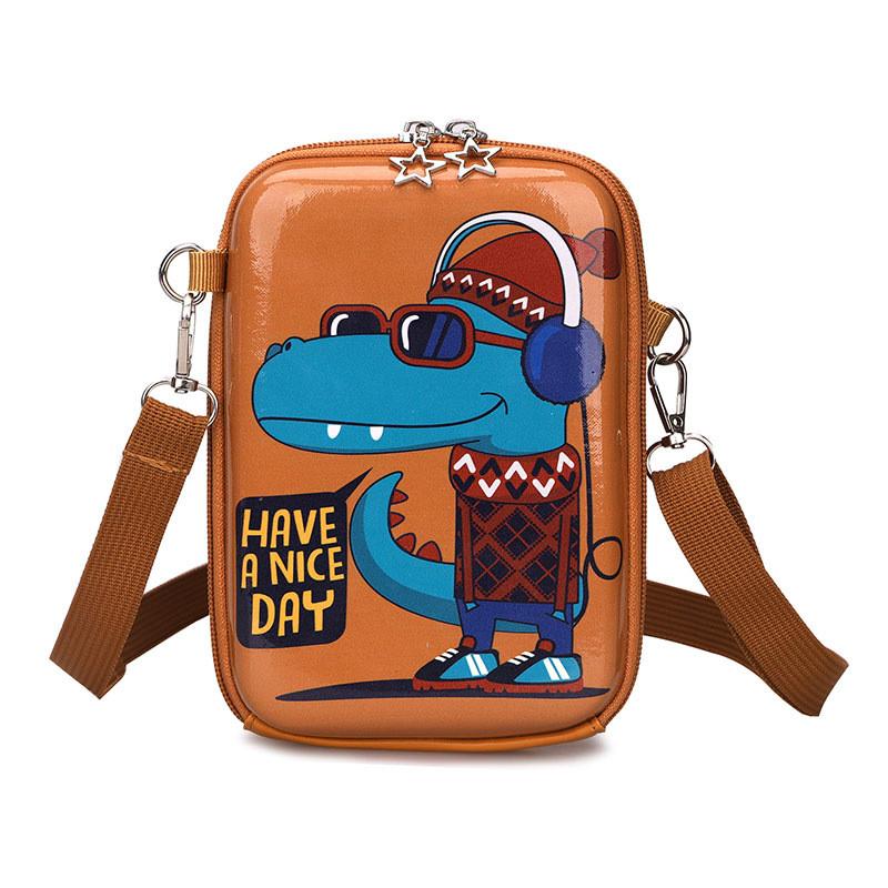 Animal Charming Print Dinosaur Bag For Children Made From Quality Polyester Lightweight