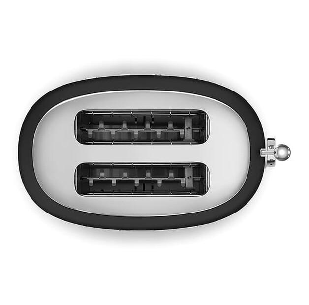 Prăjitor de pâine SMEG Stilul anilor '50 TSF01BLMEU