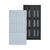 24 Pocket Slots Time Card Rack Wall Mounted Holder Office Storage for Punch