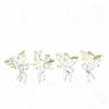 New Christmas Products - Christmas Tree Decoration, Transparent Golden Little Angel Pendant, Angel Wings Pendant Item