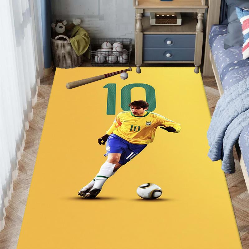 Number 10: Soccer Legend Action carpet Suitable for all seasons Doormat Christmas gifts Bathroom mat Room