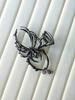 1 Pcs Fashion Exquisite Black Spider Hair Claws For Women Girls Party Hair Accessories