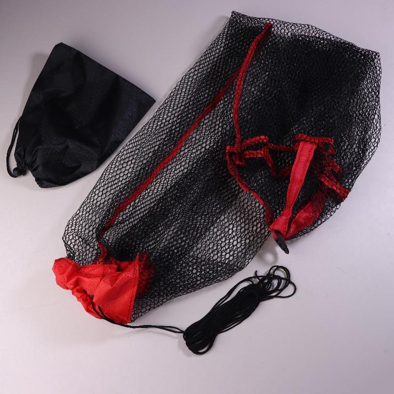 Fishing Mesh Bag Folding Fishing Fishing Gear Thickening Small Grid Nets Live Fish Nets Bag Bundle Mouth Net Bag Fishing Supply