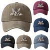 Verstellbare Katzen-Baseballkappe Coole Katze Sonnenhut Modische Wilde Trucker-Kappe Unisex-Stile