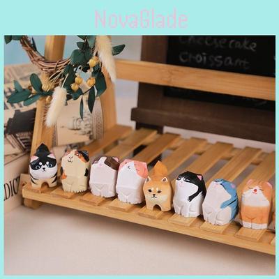 Figura de perro Shiba Inu de madera hecha a mano Regalo para decoración del hogar y coleccionistas