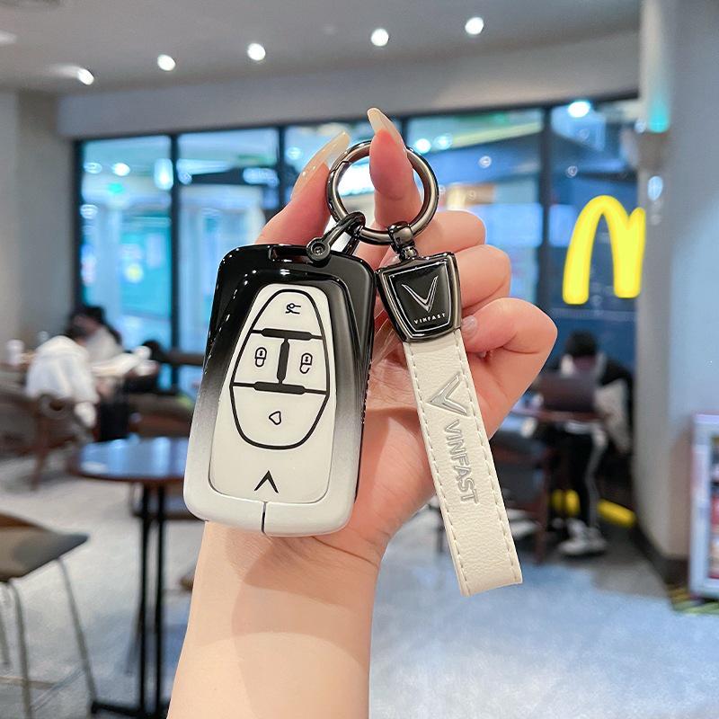 Premium Metal Shell Key Cover for Vinfast Car Remote