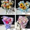 5/10pcs Doctor's Hat Bouquet Paper Gift Packaging Gift Flower Paper Pearl Film 57x57cm