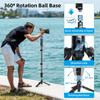 SIRUI Kolfiber Monopod med Professionell Lättvikts Resemonopod för DSLR Maximal Belastning 22 Panoramiskt 5 Snabbkopplingsplatta P-325FL Ben,