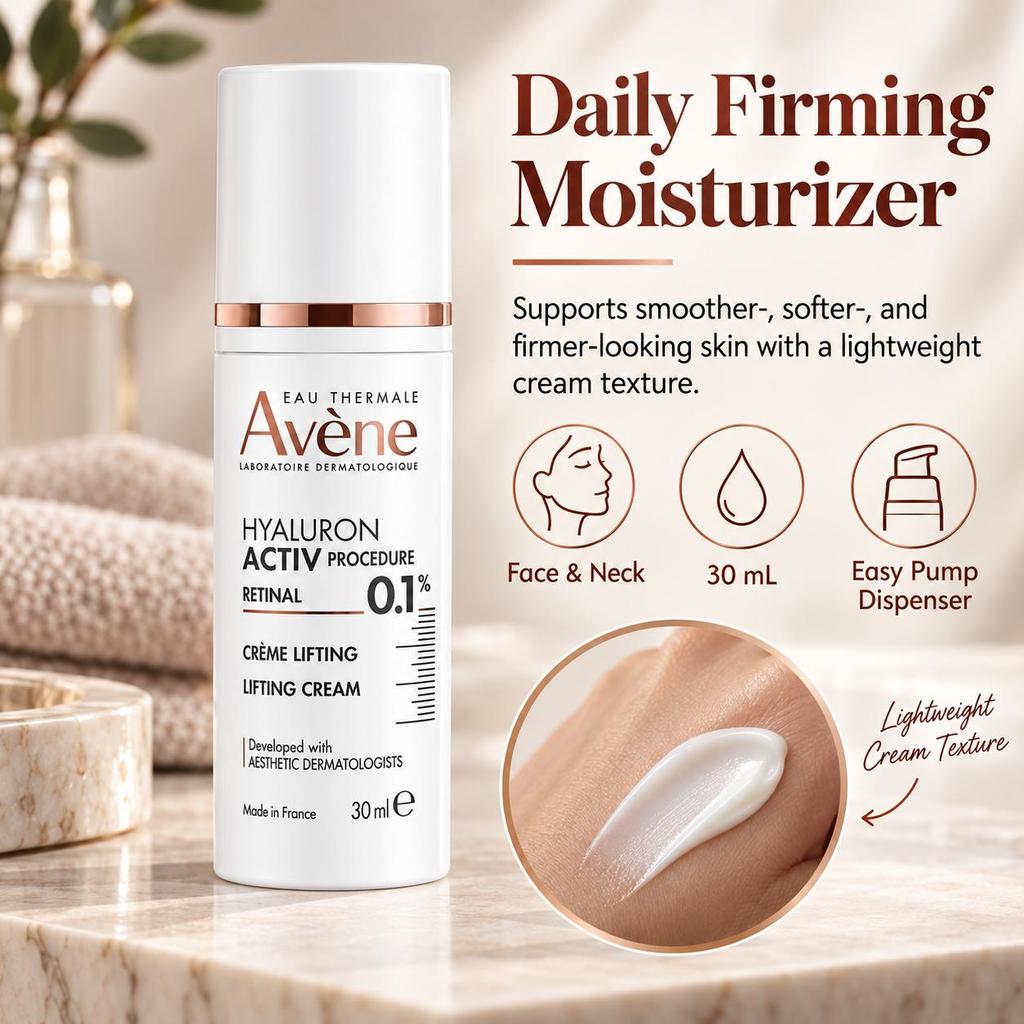 Retinal Lifting Gesichtscreme - 0,1% Vitamin A Straffender Feuchtigkeitsspender