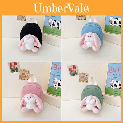 Childrens Bunny Backpack With Plush Ears For Kindergarten Kids Daily Use