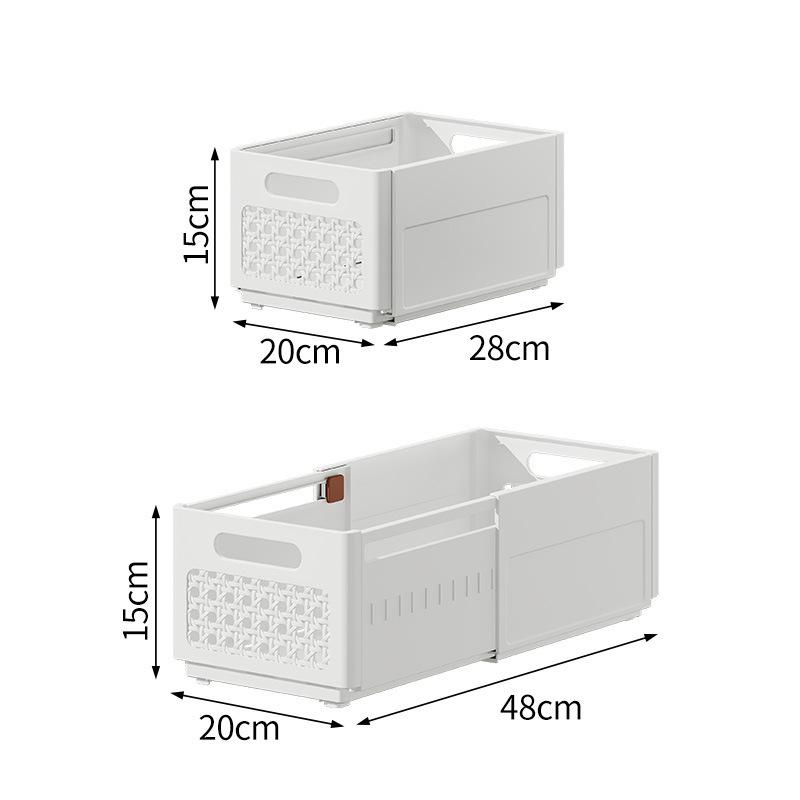 Expandable Underwear Organizer Drawer Divider, Foldable Clothes Storage Box for Socks,Bras, Underwear, Closet Organizer