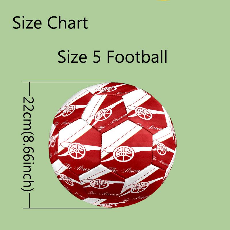 1pc FIFA World Cup Theme Standard Size 5 Soccer Ball, Gentle on the Feet, Designed Specifically for Matches and Training Football