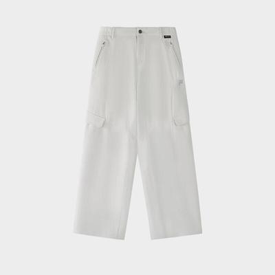 FILA FUSION Women's Casual Wide-Leg Cargo Pants