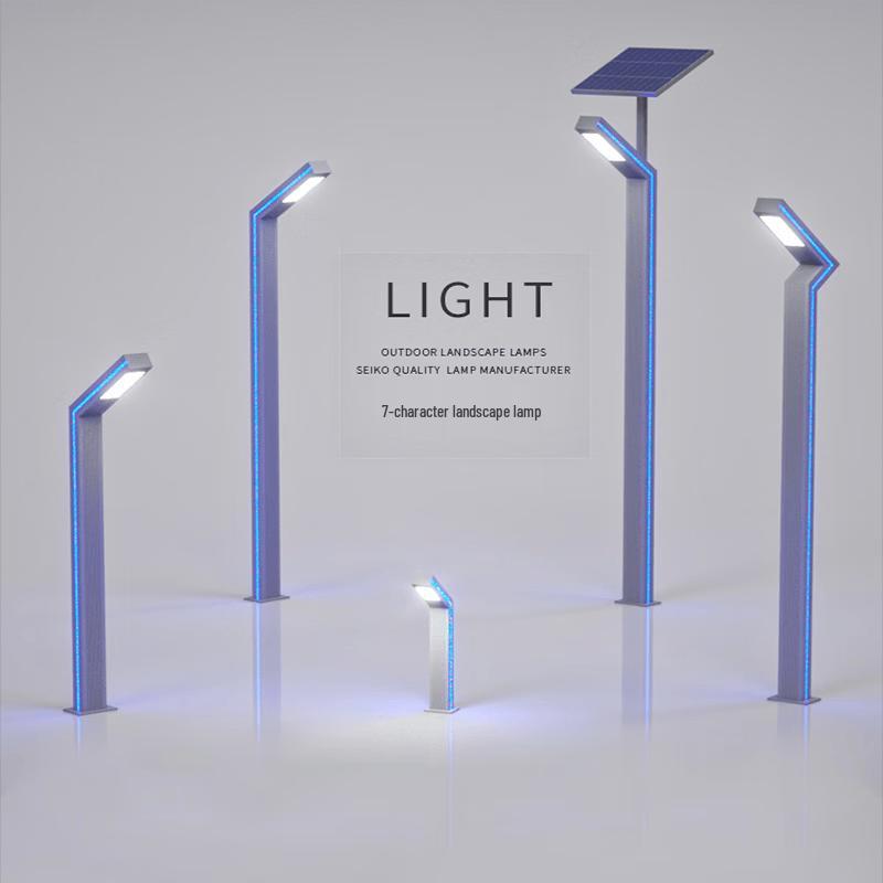 Waterproof Solar LED Landscape Post Light