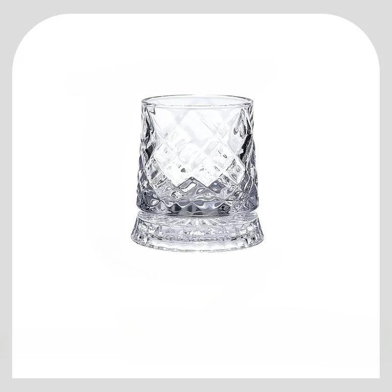 Glass Whiskey Glass High-end Foreign Wine Glass Beer Glass, Party Drink, Heat-resistant Spinning, Women's Decompression Drinking