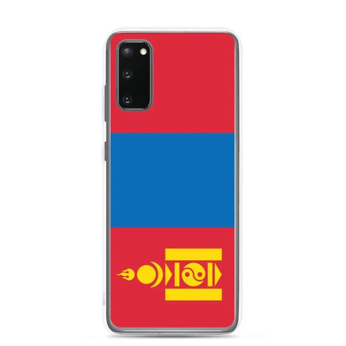 Coque Téléphone Drapeau Mongolie - Samsung Galaxy S20 Plus