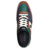 Coach Round Toe Lace-Up Mid-Top Sneakers Men Sneakers Blue CN325-WBH