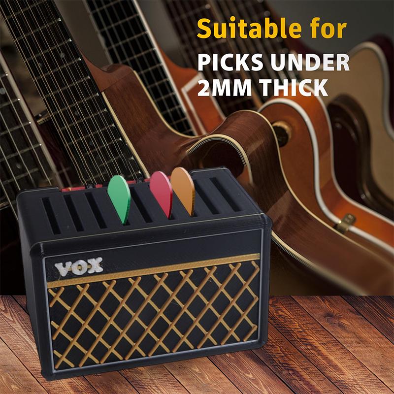 Guitar Picks Holder Box, Guitar Pick Display Holder, Guitar Pick Storage Box Set For Guitar Players And Music Enthusiasts