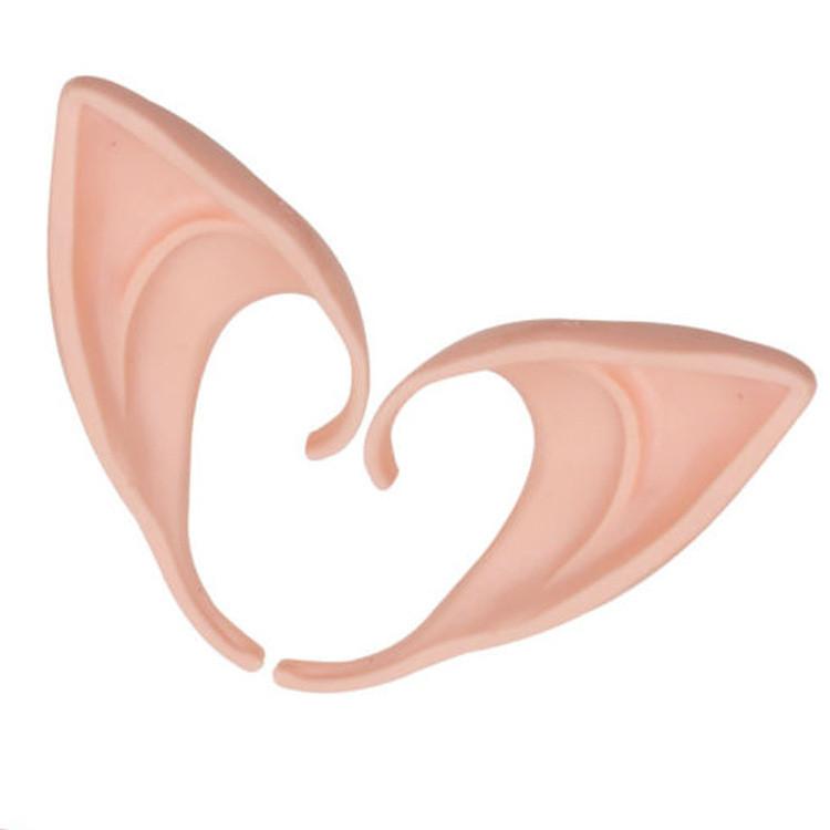 

Косплей вечеринка, эльфийские уши, гоблинские уши, белый трикотаж, хоббит, зомби, эльфийские уши