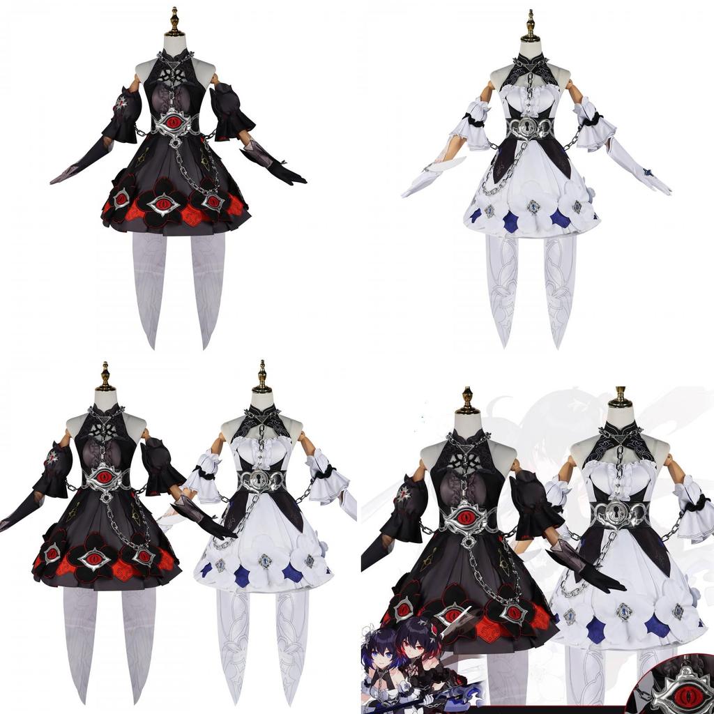 Honkai Impact Seele Vollerei Game Role Playing Costume Girl Clothes Set Props