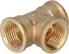 TEE GWXGWXGW 1/2" BRASS