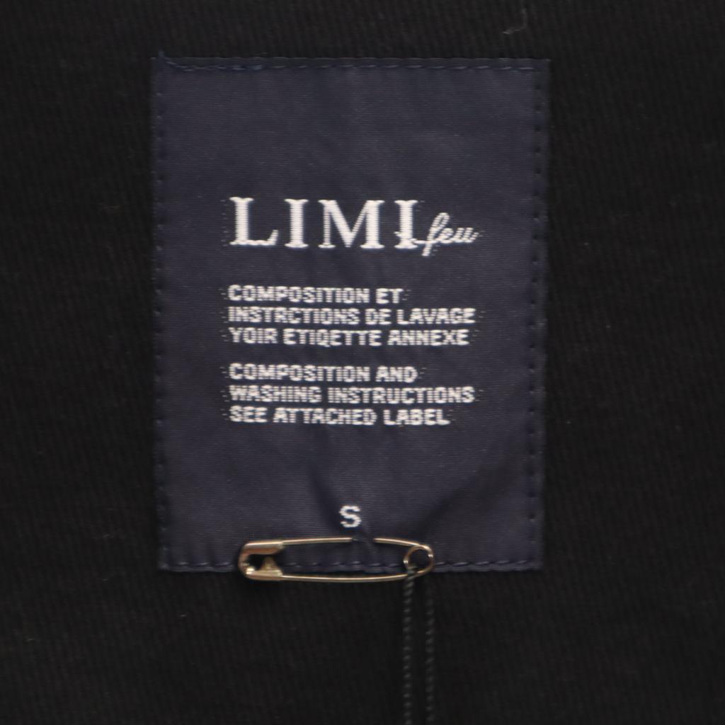 LIMI feu made in Japan long Best S black Youji Yamamoto Women Used