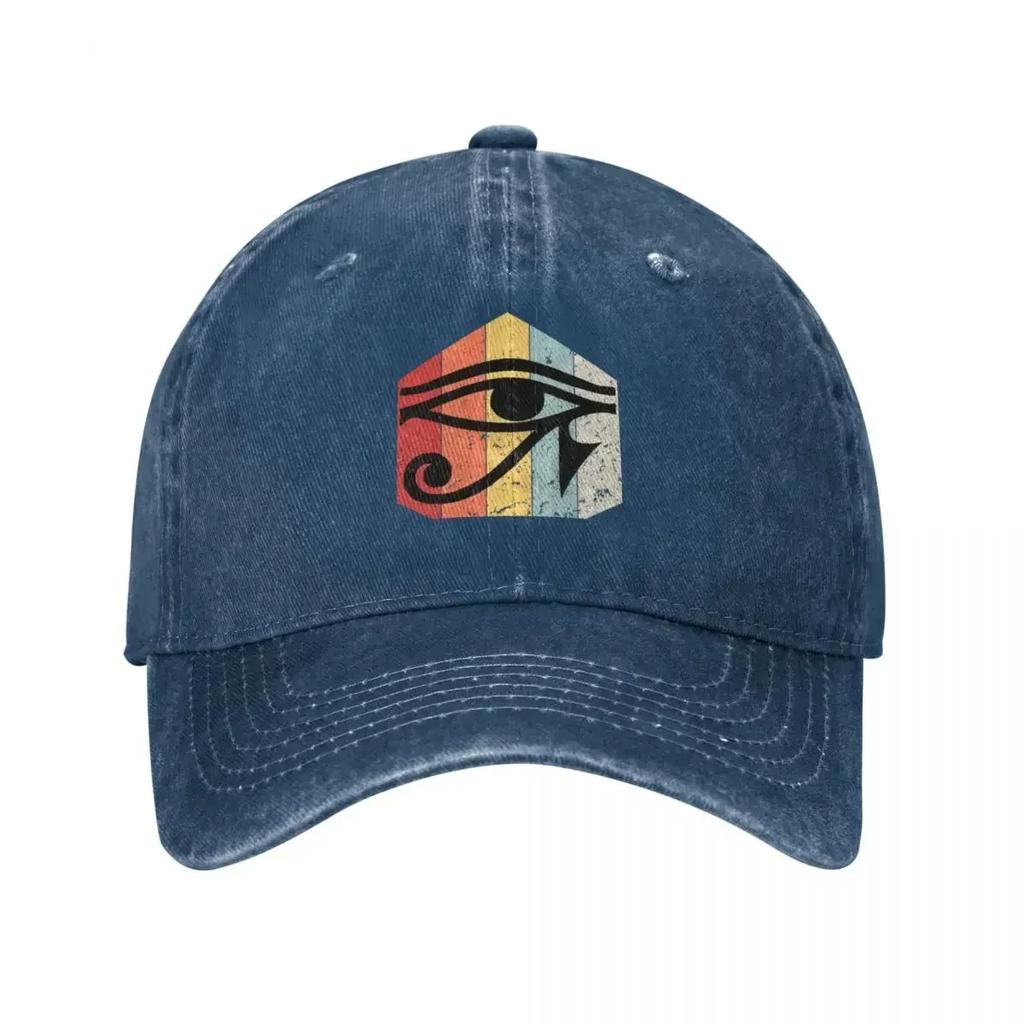 Egyptian Ancient Ancient Egypt Vintage RetroEgyptian Eye of HorusCap Baseball Cap Beach Hat Wild Ball Hat Boy Child Womens